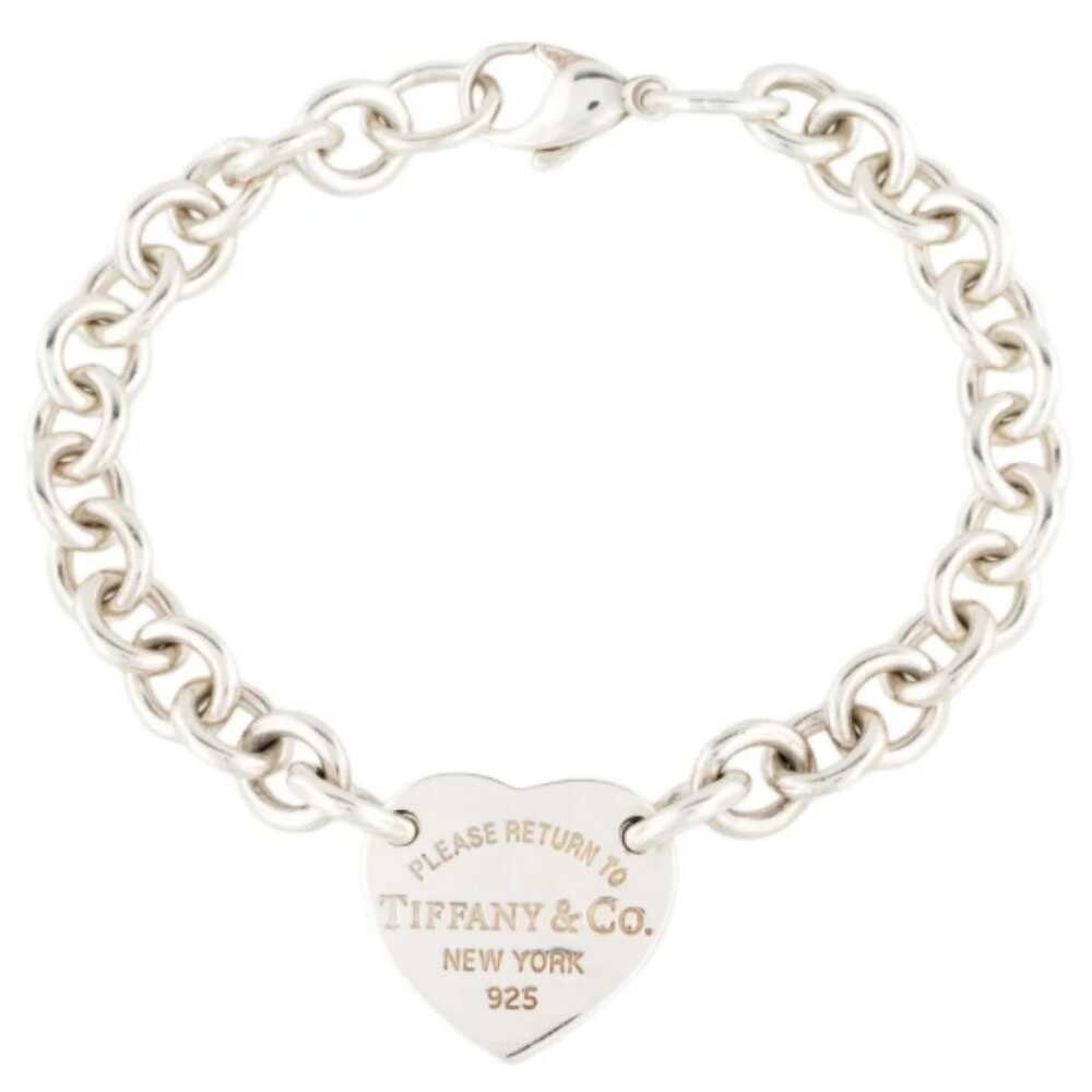 Tiffany Return to Tiffany Tag Heart Bracelet